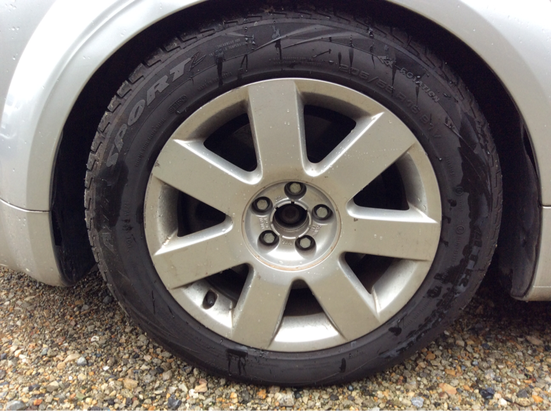 タイヤホイール後