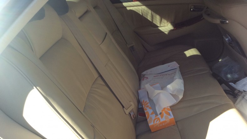 内装後方シート