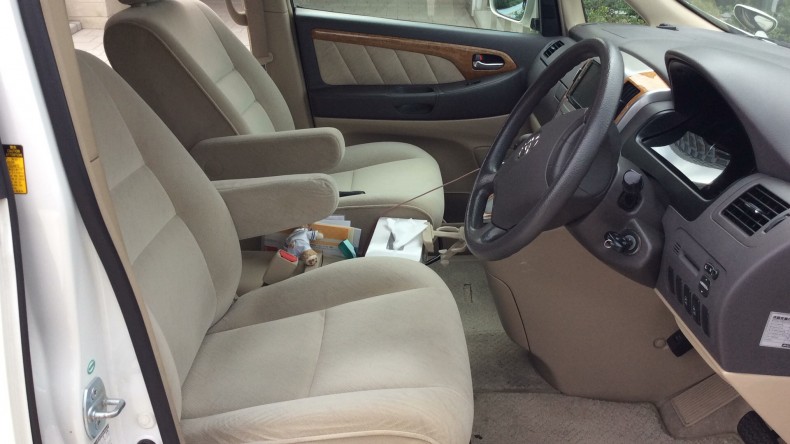 内装前方シート