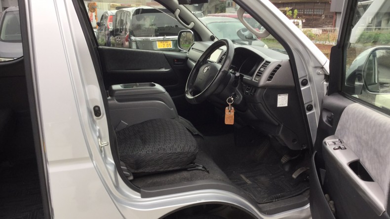 内装前方シート