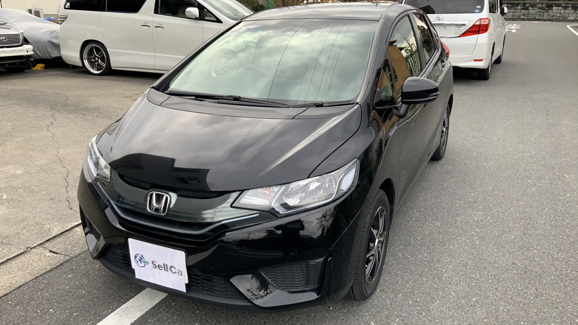 ホンダ フィットハイブリッドの売買実績画像