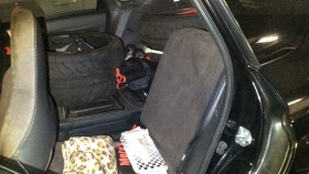 内装後方シート