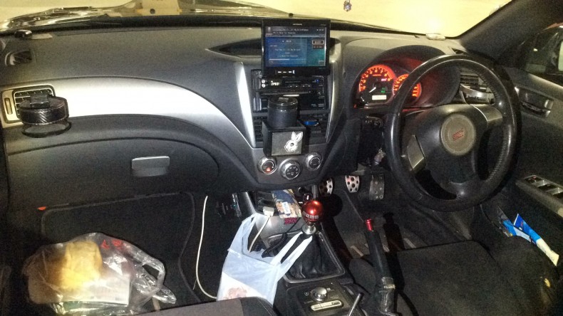 内装インパネ全体