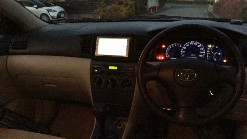 内装インパネ全体