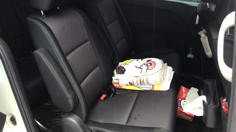 内装後方シート