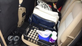 内装後方シート