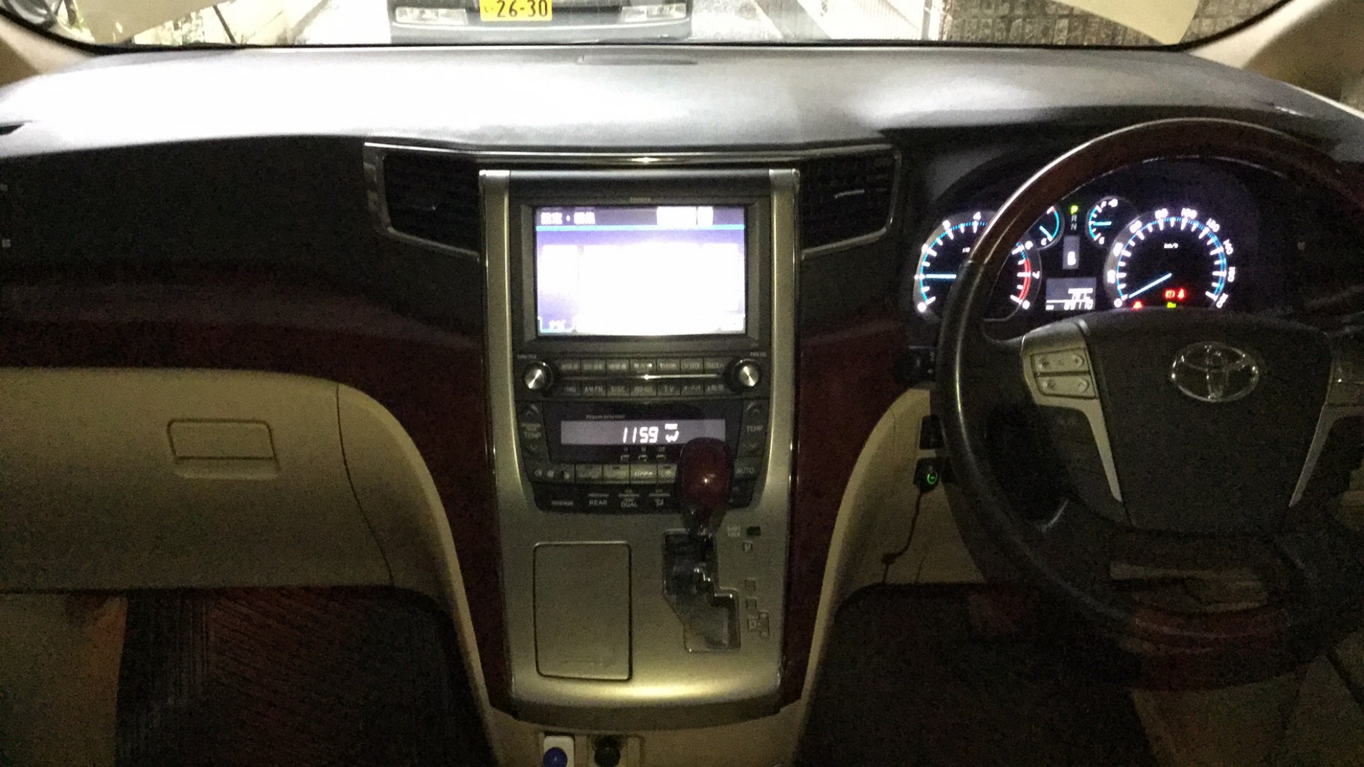 内装インパネ全体