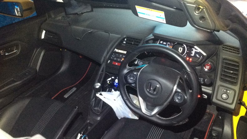 内装インパネ全体