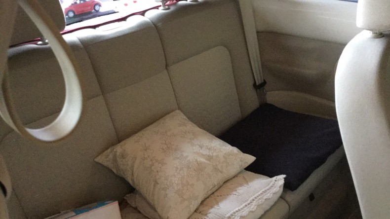 内装後方シート