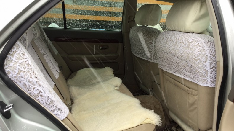 内装後方シート