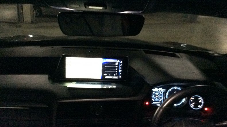 内装インパネ全体