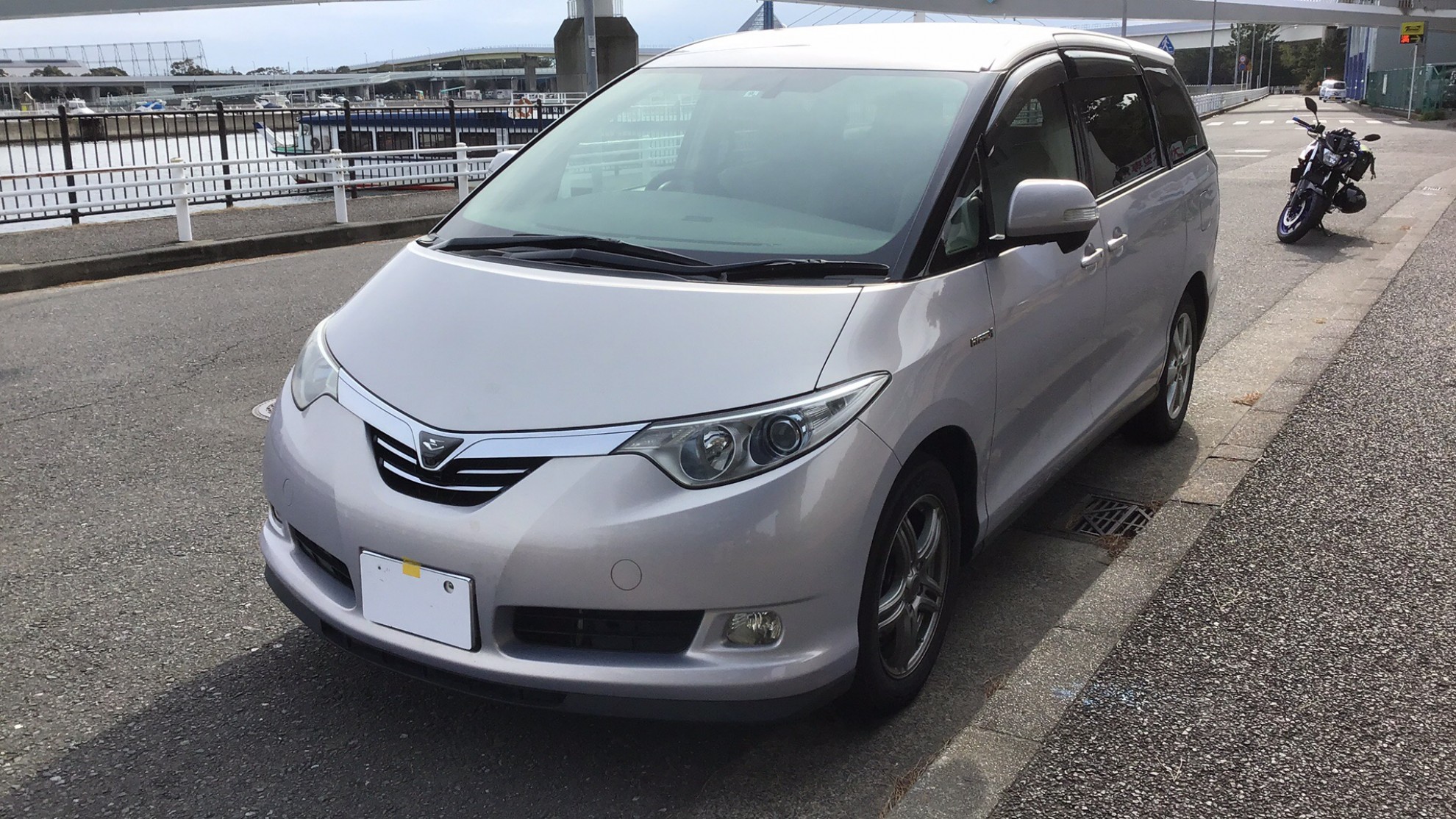トヨタ エスティマハイブリッドの売買実績画像