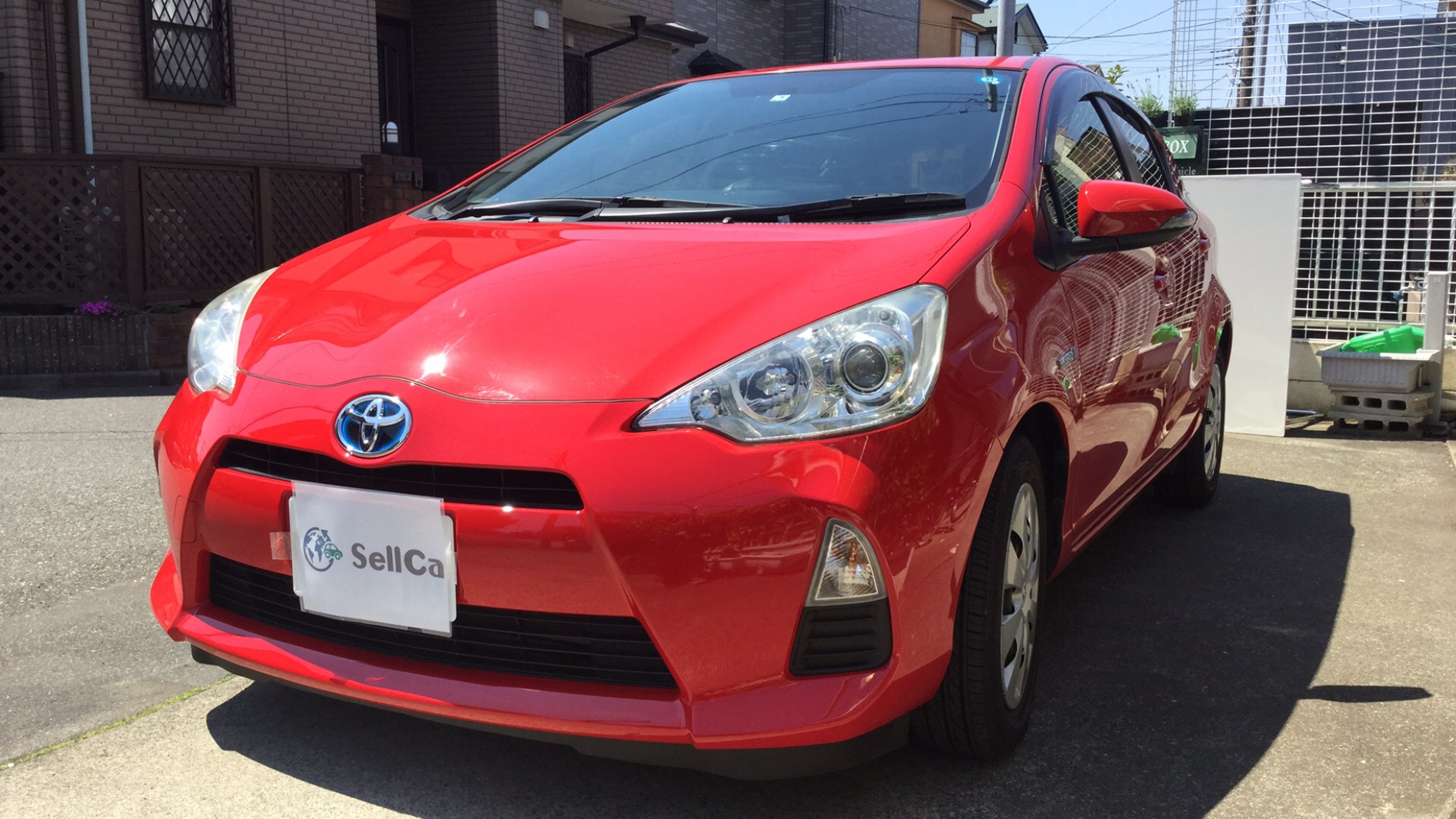 トヨタ アクアの売買実績画像