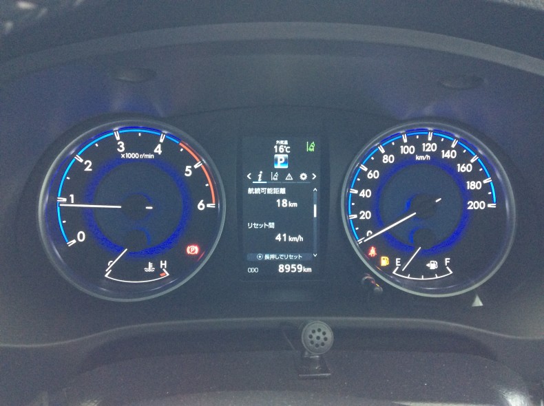 内装メーター