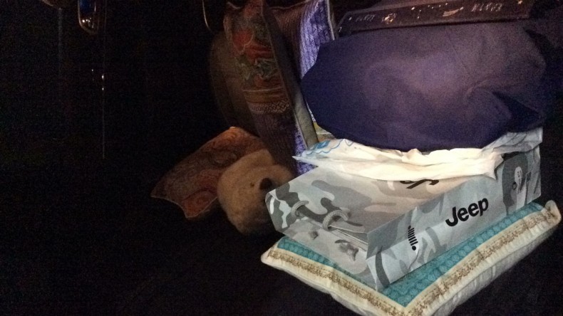 内装後方シート