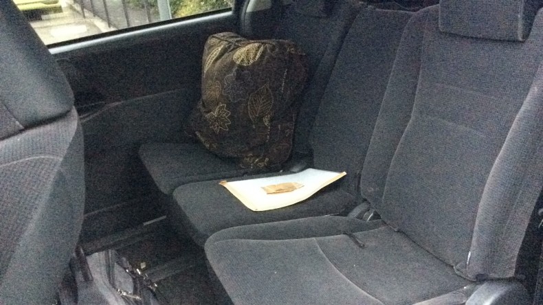 内装後方シート