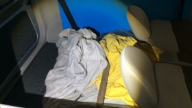 内装後方シート