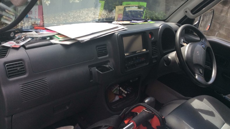 内装インパネ全体