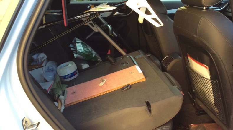 内装後方シート