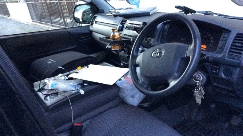 内装前方シート