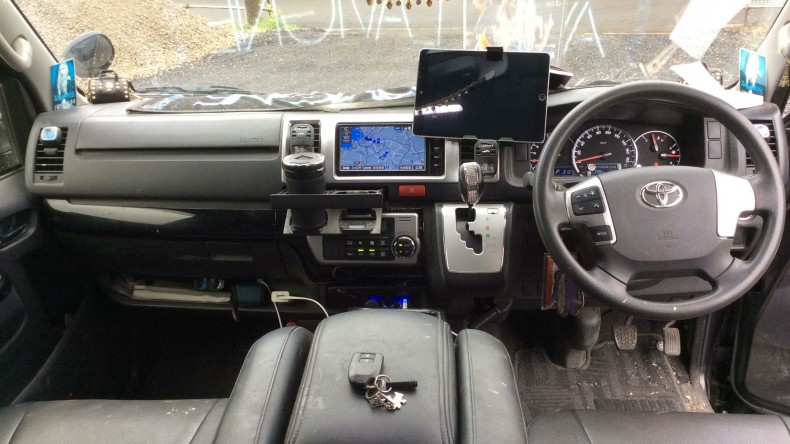 内装インパネ全体