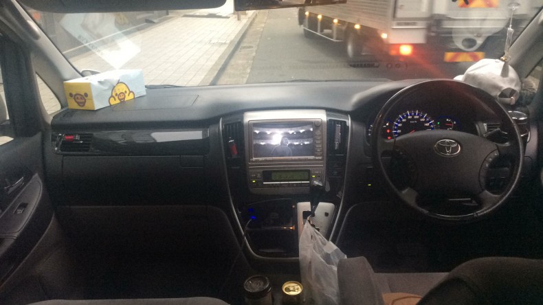 内装インパネ全体