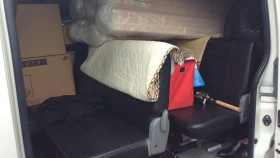 内装後方シート