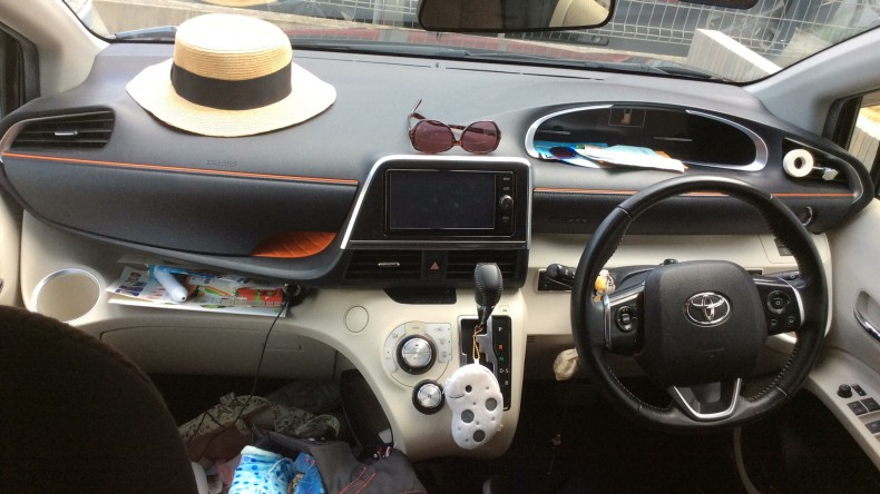 内装インパネ全体