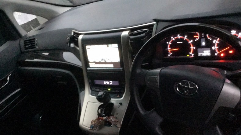 内装インパネ全体