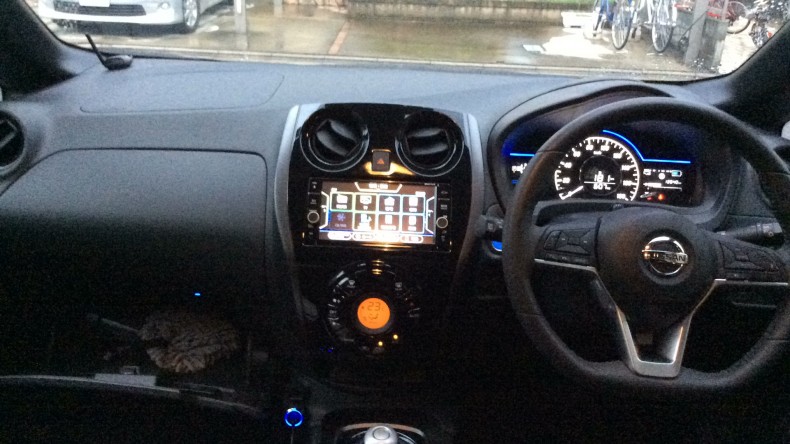 内装インパネ全体