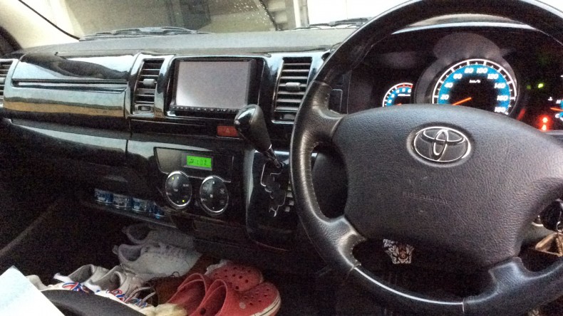 内装インパネ全体