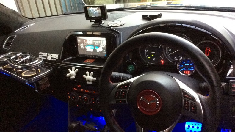 内装インパネ全体