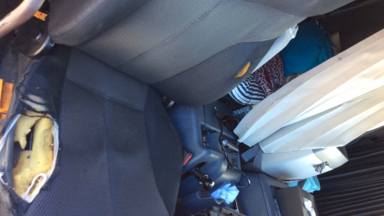 内装前方シート