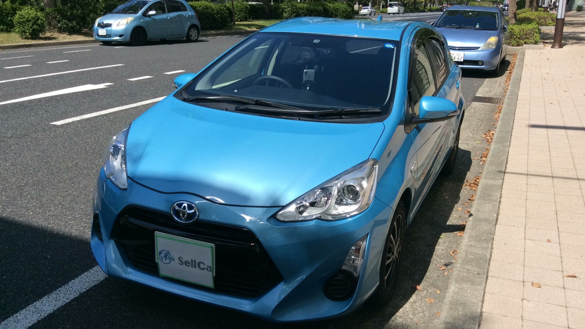 トヨタ アクアの売買実績画像