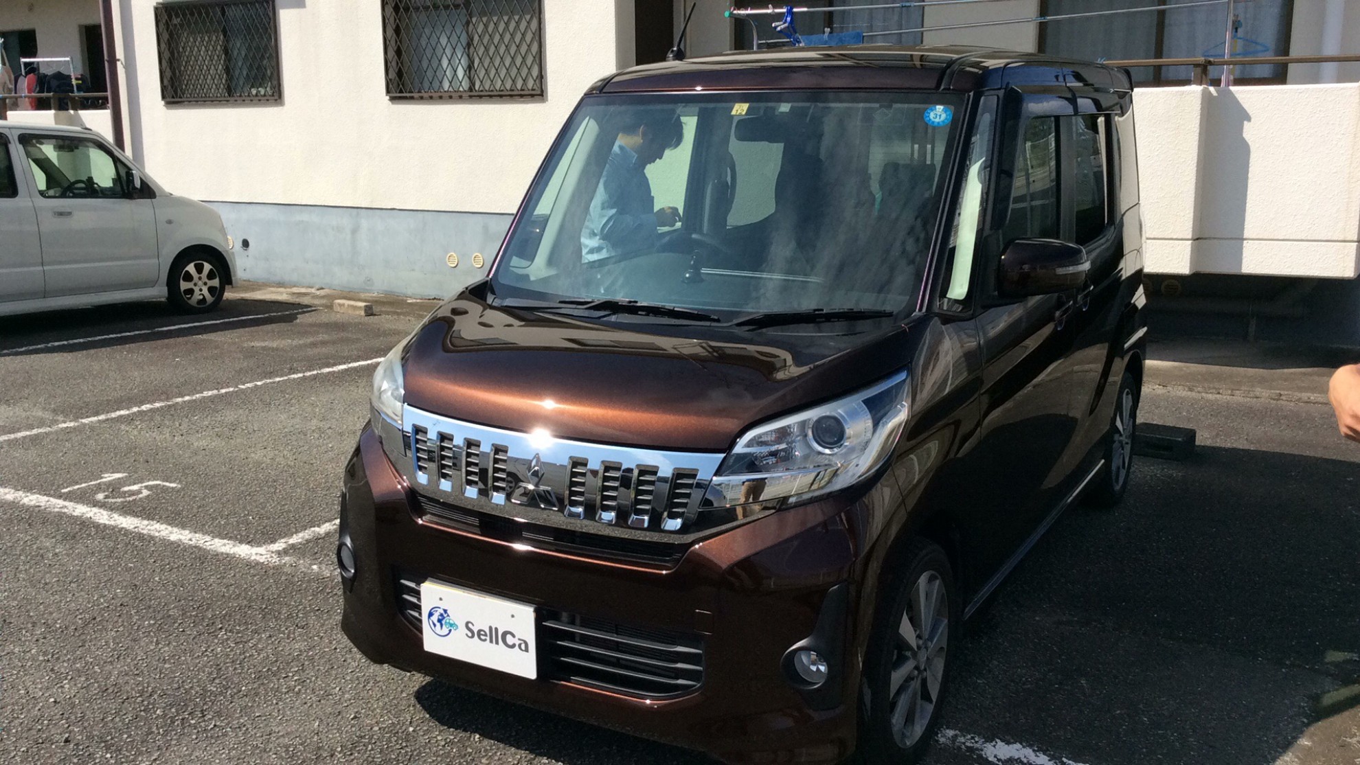 三菱 ｅＫスペースカスタムの売買実績画像