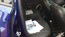 内装後方シート