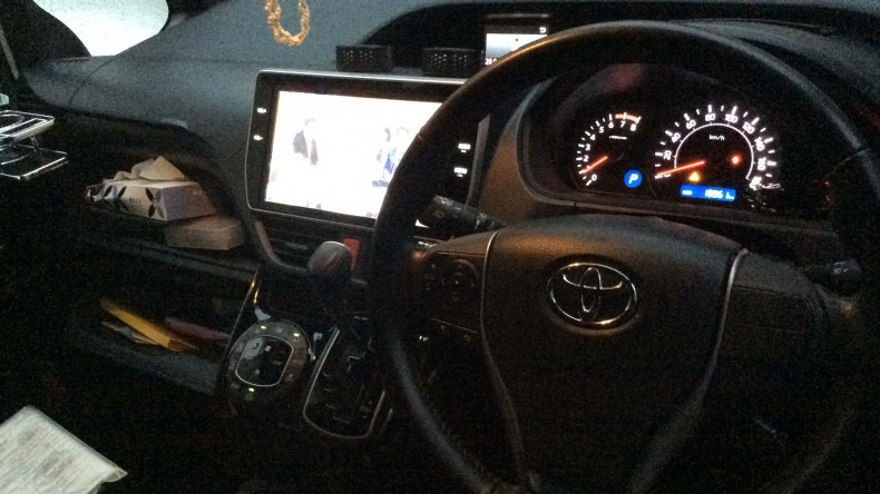 内装インパネ全体