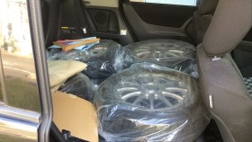 内装後方シート