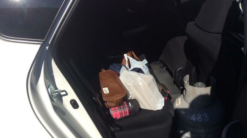 内装後方シート