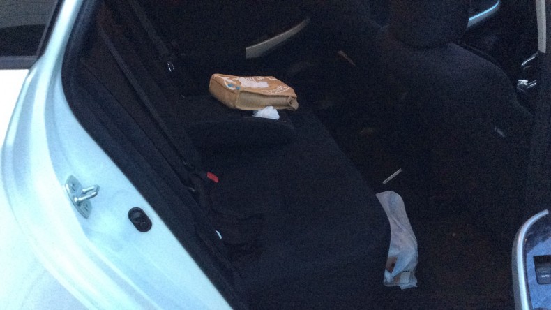 内装後方シート