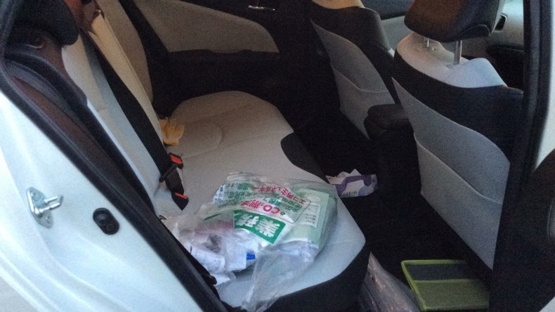 内装後方シート