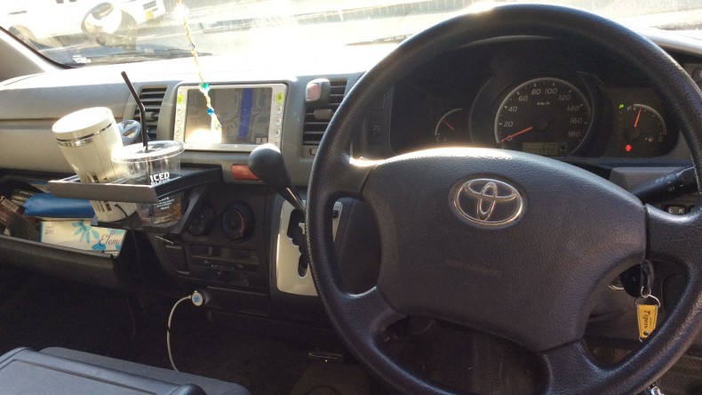 内装インパネ全体