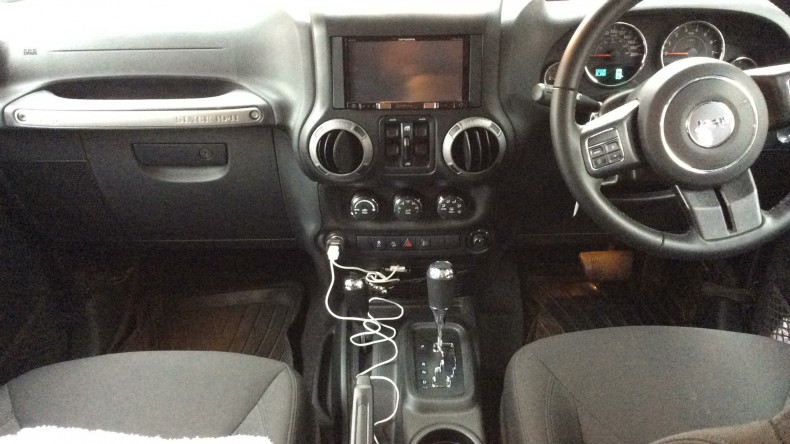 内装インパネ全体