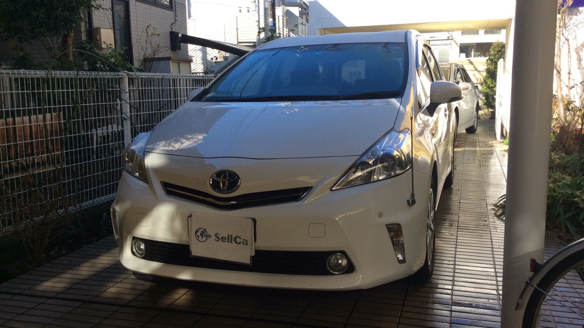 トヨタ プリウスαの売買実績画像