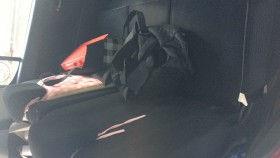 内装後方シート