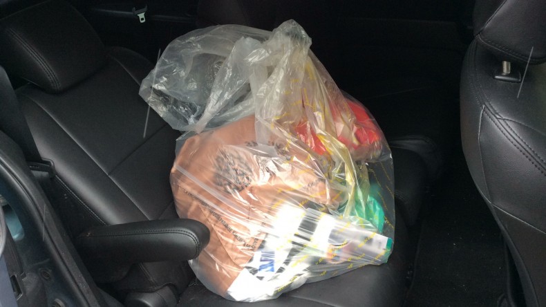 内装後方シート