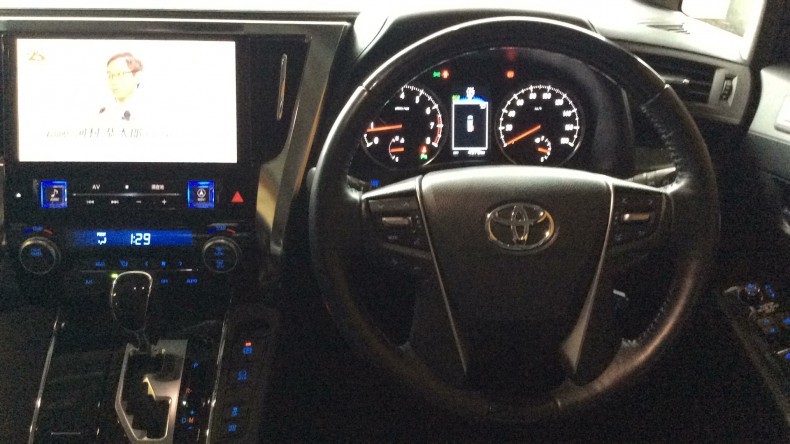 内装インパネ全体