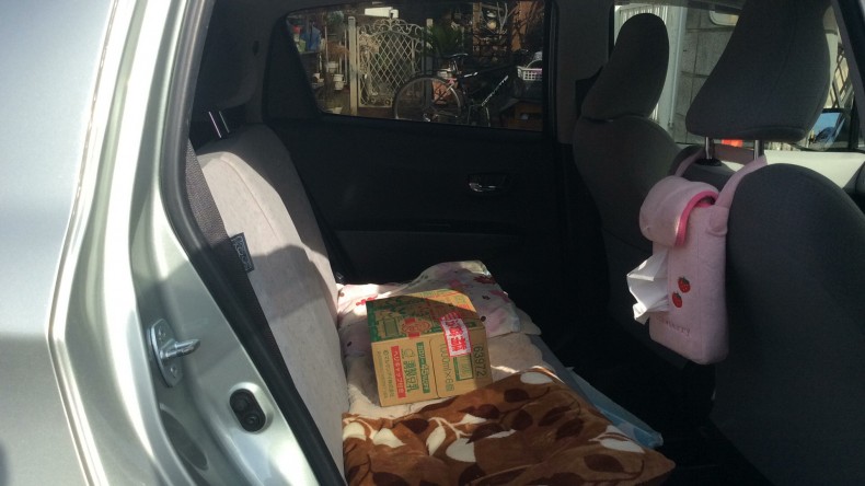 内装後方シート