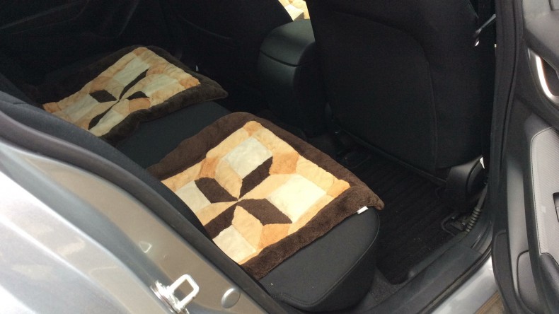 内装後方シート