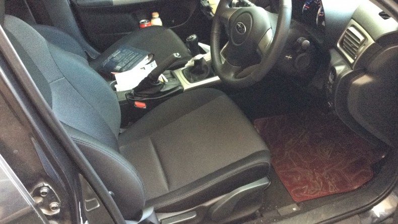 内装前方シート